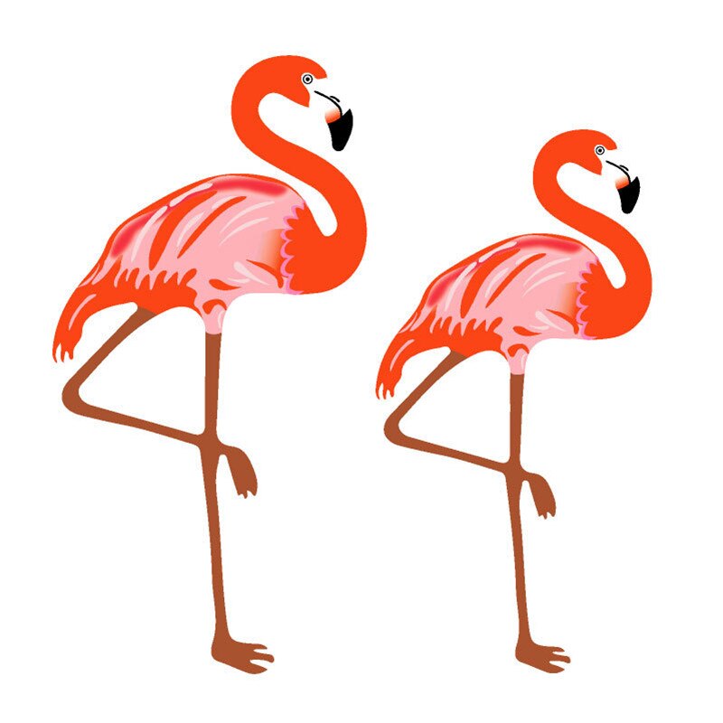 Qfdian Party decoration Flamingo Hawaii Wedding Decoration Team Bride To Be Tattoo Sticker Bridal Shower Bachelorette Party Supplies Mexican Party Decor