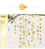 Qfdian Party decoration valentines day  6pcs/set Three-dimensional Hollow Snowflake Hanging Cardboard Party Christmas Happy Birthday Wedding Party Decoration for Home