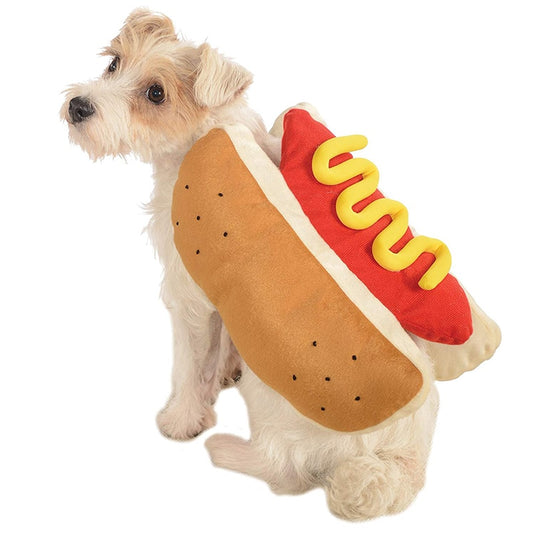 Qfdian Pet Outfits Funny Halloween Costumes For Dogs Puppy Pet Clothing Hot Dog Design Dog Clothes Pet Apparel Dressing Up Cat Party Costume Suit