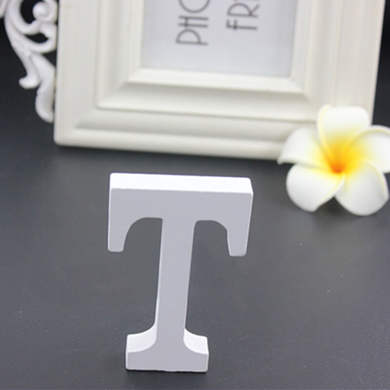 Qfdian Party decoration hot sale new 1pcs White Wooden LOVE Wedding Sign Romantic Wedding Decoration DIY Marriage LOVE Letters Photography Props