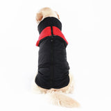 Qfdian Pet Outfits Big Dog Clothes Winter Warm Pet Vest Jacket Waterproof Dog Coat Clothes For Large Dog Bulldog Golden Retriever Labrador Clothing