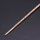 Qfdian gifts for women hot sale new Women Elegant Secluded Orchid Bobby Pin Fashion Hairpin Rhinestone Hair Stick