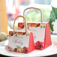 Qfdian Party decoration hot sale new 30pcs High-quality Laser Cut Butterfly Flower Gift Bags Candy Boxes Wedding favors Portable Gift Box Party Favor Decoration