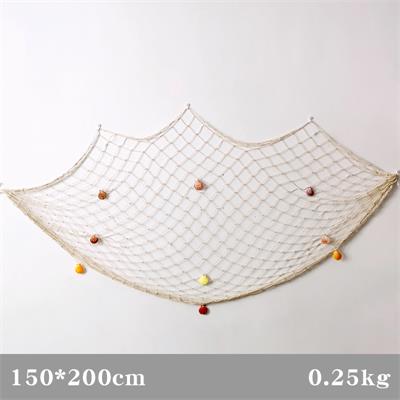 Mediterranean Wind Nautical Fishing Net Seaside Wall Beach Party Sea Shells Home Picture Frame Decoration Wall Hangings Stickers