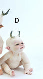 Qfdian halloween decorations halloween costumes halloween gift The Grave Watchers Childhood Artwork Statue Hand Crafts Resin Ornaments Halloween Haunted Doll  Ghost Babies Zombie Baby