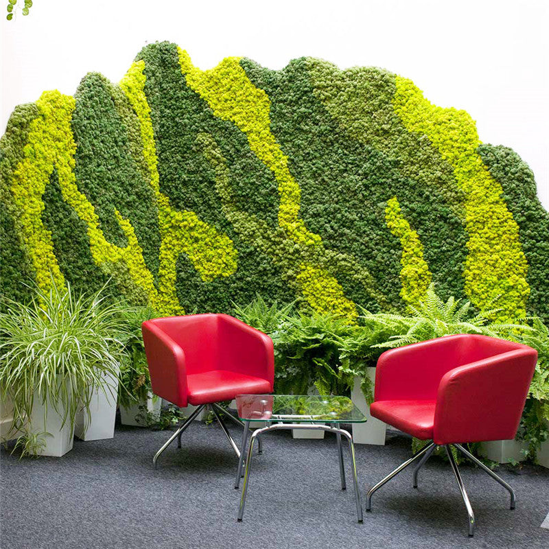 Qfdian Party decoration hot sale new 200g/bag  artificial green plants immortal fake flower Moss grass home garden decorative wall DIY flower grass accessories