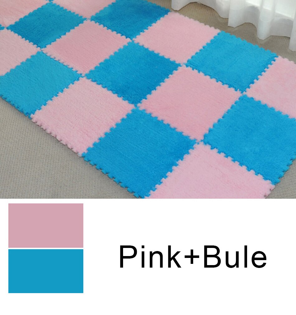 Qfdian easter gifts 10Pcs/Lot  Children EVA Foam Developing Mat Puzzle Carpet Plush Baby Play Mat For Kids Soft Floor Rug Game Crawling Play Mat