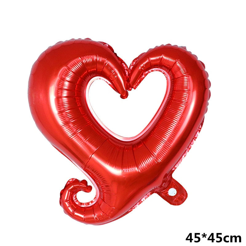 Qfdian Party decoration 91*65cm Love Bear Aluminum Foil Balloon Kids Birthday Party Wedding Decoration Baby Shower Helium Balloon Air Globos Supplies