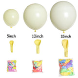 Qfdian halloween decorations christmas decorations 12-32Pcs Macarons Color Pastel Candy Balloons Latex Round Helium Baloons 5 10 12Inch Wedding Birthday Baby Shower Party Decorate