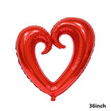 Qfdian Party decoration 91*65cm Love Bear Aluminum Foil Balloon Kids Birthday Party Wedding Decoration Baby Shower Helium Balloon Air Globos Supplies