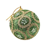 Qfdian valentines day decorations for the home hot sale new  8CM flower Wreath Decoration Christmas Home Decor Christmas Rhinestone Glitter Baubles Ball Xmas Tree Ornament #66