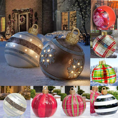 QFDIAN Outdoor Pvc Inflatable Decorated Ball Christmas Ornament Christmas Decorations  Home Decor Addobbi Natalizi Новый Год