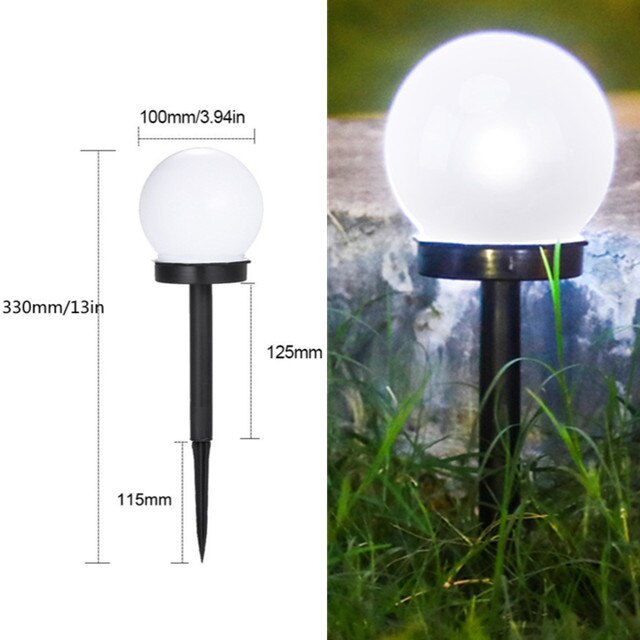 Qfdian Party decoration Solar Led Light Outdoor Garden Decoration Lawn Lamp Pathway Street Lamp Light Sensor Waterproof Solar Street Lights Solar Lamp