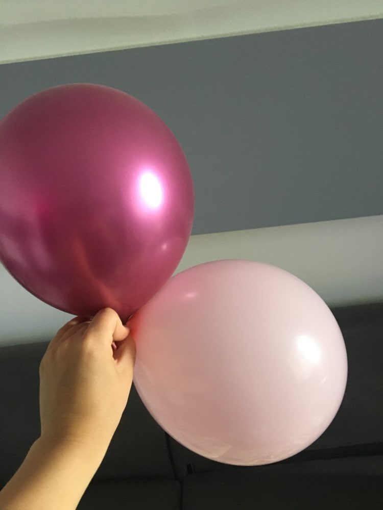 Qfdian Party gifts Party decoration hot sale new  hot sale new 12pcs/lot Pink Latex Balloon Chrome Red Hot Pink Silver Metal Balloon Baby Shower Birthday Party Wedding Decorations Air Globos