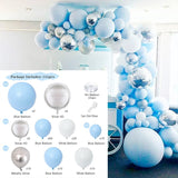 Qfdian wedding gifts for couple hot sale new Macaron Metal Balloons Garland Arch Balloons Birthday Balloons Decoration Birthday Party Decor Baby Shower Wedding Decoration