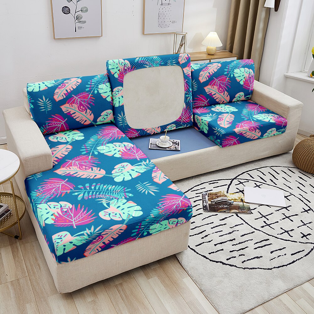 Qfdian Party decoration Sofa Seat Cover For Armchair Living Room Corner Sofa Elastic Cushion Cover Furniture Protector Slipcover Couch Sofa Covers