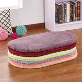 Qfdian Cozy apartment aesthetic Modern Non Slip Thick Carpets for Bath Mats WC Toilet Soft Water Absorption Bathroom Carpet Rugs Floor Doorway Foam Bath Rug