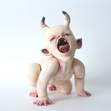 Qfdian halloween decorations halloween costumes halloween gift The Grave Watchers Childhood Artwork Statue Hand Crafts Resin Ornaments Halloween Haunted Doll  Ghost Babies Zombie Baby