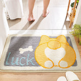Qfdian Cozy apartment aesthetic Soft Bathroom Carpet Area Rugs Mat Water Absorbent Kitchen Carpet Floor Carpets for Living Room Home Decor Entrance Doormat