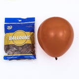 Qfdian Party decoration hot sale new 30/50 5/10inch Coffee Brown Khaki Skin Color Animal Pattern Balloon Jungle Party Balloon Decoration Birthday Party Supplies