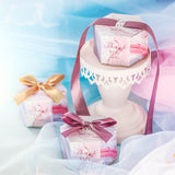 Qfdian Party gifts Party decoration hot sale new New Creative Romantic Marbling style Candy Boxes Wedding Favors and Pink Gifts Box Party Supplies Baby Shower Paper Sweet Chocol