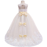 Qfdian Party gifts Elegant Christmas Princess summer Dress 6-14 Years Kids Dresses For Girls New Year Party Costume Communion Children Clothes