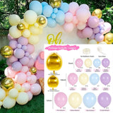 Qfdian Party decoration hot sale new Rose Apricot Balloon Garland Arch Kit Wedding birthday party decoration kids Confetti Latex Balloons Baby Shower Decor