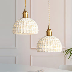 Modern LED Pendant Lights Nordic Home Decor Living Room Hanging Lamps Bedroom Kitchen Lighting Ceramic Lights Cafe Light Fixture