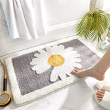 Qfdian Cozy apartment aesthetic Soft Bathroom Carpet Area Rugs Mat Water Absorbent Kitchen Carpet Floor Carpets for Living Room Home Decor Entrance Doormat