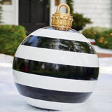 Qfdian PVC Inflatable Christmas Balls Decorations Outdoor Festive Atmosphere Baubles Toys Small Lantern Home Gift 60Cm Christmas Balls