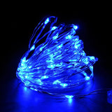 Qfdian wedding decorations 1-3M LED String Lights Warm White Fairy Lights Garland for Home Christmas Wedding Birthday Party Decoration Battery Powered Lamp