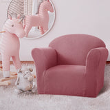 Qfdian Mini Size Sofa Cover 1 Seat Soft Armchair Couch Cover Solid Color Elastic Stretch Mini Size Settee Slipcover For Children Chair