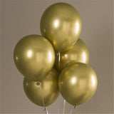 Qfdian home decor hot sale new 142pcs Balloons Garland Kit Birthday Retro Dusty green Balloon Arch Chrome Gold Confetti Globos Baby Shower Wedding Party Decor
