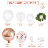Qfdian wedding gifts for couple hot sale new Macaron Metal Balloons Garland Arch Balloons Birthday Balloons Decoration Birthday Party Decor Baby Shower Wedding Decoration