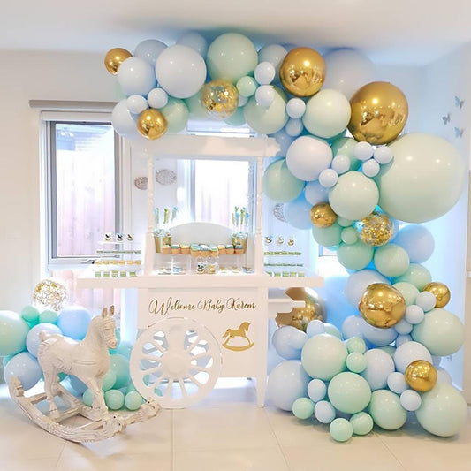 Qfdian wedding gifts for couple hot sale new Macaron Metal Balloons Garland Arch Balloons Birthday Balloons Decoration Birthday Party Decor Baby Shower Wedding Decoration