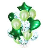 Qfdian Party decoration Jungle Party Decorations Dinosaur Balloons Cake Topper Cupcake Wrapper Treat Kids Birthday Banner Birthday Party Supplies