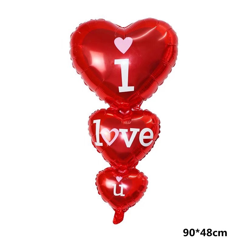 Qfdian Party decoration 91*65cm Love Bear Aluminum Foil Balloon Kids Birthday Party Wedding Decoration Baby Shower Helium Balloon Air Globos Supplies