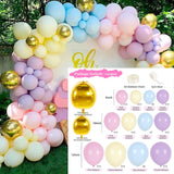 Qfdian wedding gifts for couple hot sale new Macaron Metal Balloons Garland Arch Balloons Birthday Balloons Decoration Birthday Party Decor Baby Shower Wedding Decoration