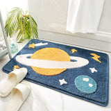 Qfdian Cozy apartment aesthetic Soft Bathroom Carpet Area Rugs Mat Water Absorbent Kitchen Carpet Floor Carpets for Living Room Home Decor Entrance Doormat