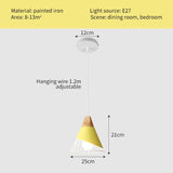 Qfdian home decor hot sale new Pendant Lamp Modern E27 Pendant Lights Wood  For Bedroom Hanging Lamp Nordic Aluminum Lampshade LED Bulb Kitchen Light