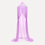 Qfdian Baby Dome Mosquito Net With Stars Hanging Tent Baby Bed Crib Canopy Bedroom Tulle Curtains Children Kids Room Decoration