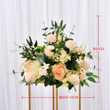 Qfdian wedding decorations hot sale new New Wedding Ceterpiece Flower Artificial 40cm Flower Ball Table Decoration Home Party Floral Stage Arrangement Flowers