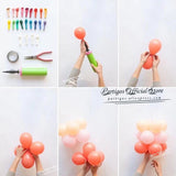Qfdian wedding decorations hot sale new 77Pcs Mix Macaron Color Balloon Garland Kit Balloons Arch Chain Pink Latex Globos Baby Dhower Birthday Wedding Party Decorations