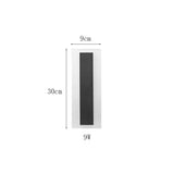 Qfdian Outdoor Waterproof IP65 Modern LED Wall Lamp 85~265V Living Room Bedroom Corridor Porch Indoor street path sconce Lighting