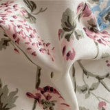 100% Natural Cotton Vintage Pastoral Flowers Girl Bedding Set Single Double Queen King Quilt/Duvet Cover Bed Linen Pillowcases