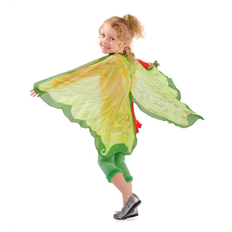 Qfdian Kids Butterfly Costume Girl Fairy Butterfly Wings Chiffon Blue Pink Purple Halloween Costume