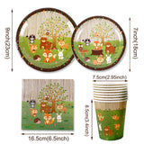 Staraise Woodland Animal Jungle Forest DIY Party Decor Woodland Birthday Party Baby Shower Decor Kids Birthday Party Supplies