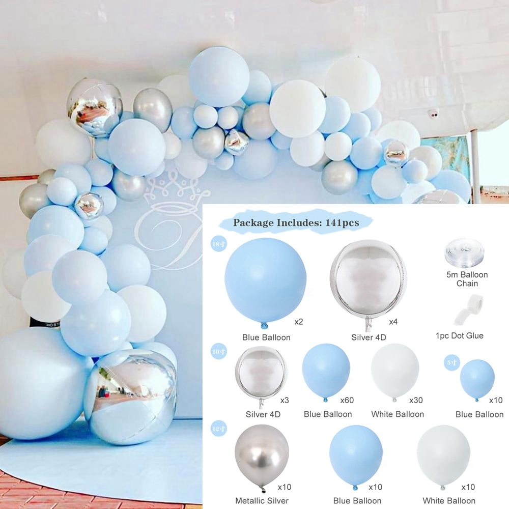 Qfdian Party decoration hot sale new Rose Apricot Balloon Garland Arch Kit Wedding birthday party decoration kids Confetti Latex Balloons Baby Shower Decor