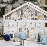 Qfdian  30pcs 6cm Christmas Tree Decor Balls Glitter Blue Gold Plating Hanging Pendants Ball For Home New Year Ornament