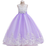 Qfdian Party gifts Elegant Christmas Princess summer Dress 6-14 Years Kids Dresses For Girls New Year Party Costume Communion Children Clothes